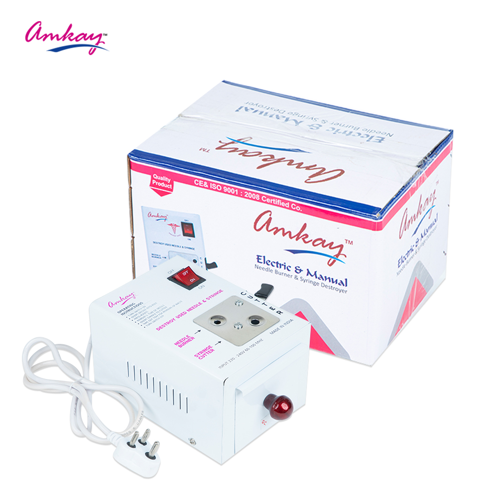 Needle & Syringe Destroyer Metal – 3 in 1 - Amkay Products Limited
